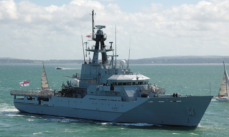 Сторожевой корабль "Клайд" (HMS Clyde, River-class), ВМС Великобритании